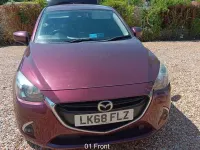 Used Mazda 2 Edition 90 HP (66 kW) 2018 Red Hatchback