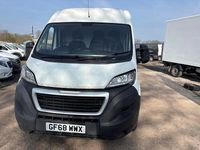 Used Peugeot Boxer 130 HP (95 kW) 2018 White Van