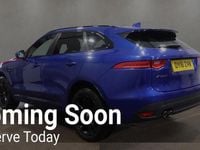 Used Jaguar F-Pace R-Sport 180 HP (132 kW) 2018 Blue SUV
