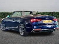 Used Audi A5 Cabriolet S-Line 200 HP (147 kW) 2022 Blue Cabriolet