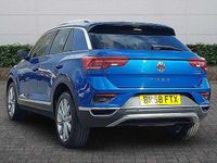 Used VW T-Roc SEL 115 HP (84 kW) 2019 Blue SUV