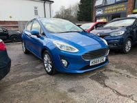 Used Ford Fiesta Titanium 100 HP (73 kW) 2020 Blue Hatchback