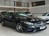 Used Mercedes SL400 AMG line 367 HP (269 kW) 2017 Black Cabriolet