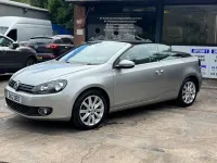 Used VW Golf Cabriolet S 2012 Silver Cabriolet