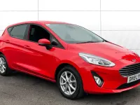 Used Ford Fiesta Zetec 100 HP (73 kW) 2019 Race red (standard paint) Hatchback