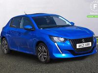 Used Peugeot 208 Allure 102 HP (75 kW) 2021 Blue Hatchback