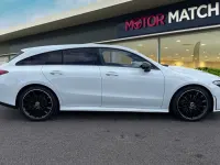 Used Mercedes CLA220 Shooting Brake AMG line 2023 White Estate