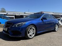 Used Mercedes E350 AMG line 2016 Blue Coupe