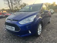 Gebraucht Ford B-MAX Titanium 125 PS (91 kW) 2015 Blau Van / Kleinbus