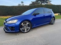 Used VW Golf VII R 2014 Blue Hatchback