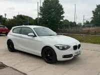 Used BMW 116 Sport Line 2015 White Hatchback