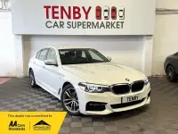 Used BMW 520 M Sport 190 HP (139 kW) 2017 White Sedan