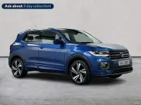 Usado VW T-Cross R-line 110 HP (80 kW) 2023 Azul SUV