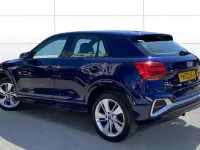 Begagnad Audi Q2 S-Line 150 HK (110 kW) 2022 Blå SUV
