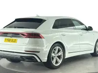 Begagnad Audi Q8 S-Line 286 HK (210 kW) 2018 Vit SUV