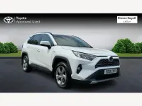 Used Toyota RAV4 Hybrid Design 2019 White SUV