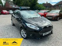 Used Ford Fiesta Zetec 2017 Black Hatchback
