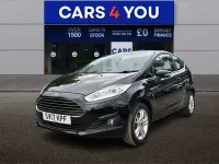 Used Ford Fiesta Zetec 82 HP (60 kW) 2017 Black Hatchback