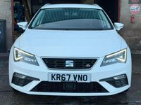 Used Seat Leon FR 148 HP (108 kW) 2017 White Estate