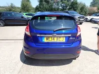 Used Ford Fiesta Zetec 82 HP (60 kW) 2014 Blue Hatchback