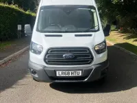 Used Ford Transit 130 HP (95 kW) 2018 White Van