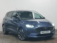 Used Ford Fiesta Titanium X 100 HP (73 kW) 2023 Blue Hatchback