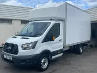 Used Ford Transit 130 HP (95 kW) 2018 White Cabriolet