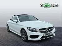 Used Mercedes C250 AMG Line Premium Plus 204 HP (150 kW) 2016 White Coupe