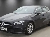 Used Mercedes A200 163 HP (119 kW) 2019 Black Hatchback