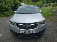 Used Vauxhall Crossland X 99 HP (72 kW) 2018 Silver SUV