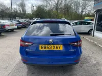 Used Skoda Superb SE L Executive 2019 Blue Estate