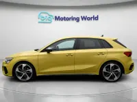 Used Audi A3 Sportback S-Line 2021 Yellow Hatchback