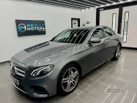 Used Mercedes E220 AMG line 191 HP (140 kW) 2017 Grey Sedan