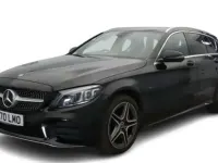 Used Mercedes C300 AMG line 2020 Black Estate