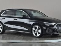 Used Audi A3 S-Line 150 HP (110 kW) 2023 Black Sedan