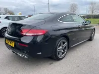 Używany Mercedes C220 AMG line 2018 Czarny Coupe