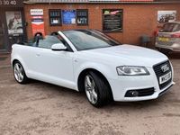 used Audi A3 Cabriolet 1.6 TDI S LINE FINAL EDITION 2d 105 BHP Convertible