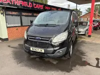Used Ford Transit Custom Limited 125 HP (91 kW) 2016 Black Van
