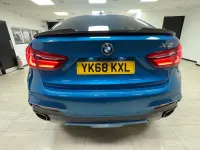Used BMW X6 M Sport 258 HP (189 kW) 2018 Blue SUV