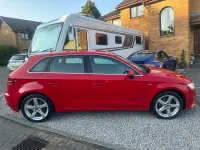 Used Audi A3 Sportback Sport 150 HP (110 kW) 2017 Red Hatchback