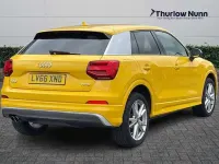 Used Audi Q2 S-Line 150 HP (110 kW) 2016 Yellow SUV