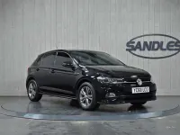 Used VW Polo R-line 116 HP (85 kW) 2018 Black Hatchback