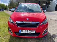 Used Peugeot 108 Collection 82 HP (60 kW) 2017 Red Hatchback