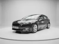 Used Ford Focus Zetec 125 HP (91 kW) 2015 Black Hatchback