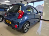 Used Kia Picanto 84 HP (61 kW) 2021 Blue Hatchback