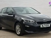 Used Kia Ceed 136 HP (100 kW) 2021 Black Hatchback