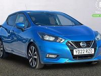 Used Nissan Micra Tekna 92 HP (67 kW) 2022 Blue Hatchback