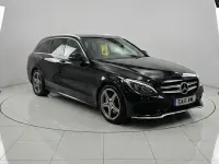 Used Mercedes C200 AMG Line Premium 184 HP (135 kW) 2016 Black Estate
