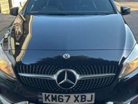 Used Mercedes A160 AMG line 102 HP (75 kW) 2017 Black Hatchback