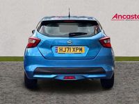 Used Nissan Micra Acenta 91 HP (66 kW) 2021 Blue Hatchback
